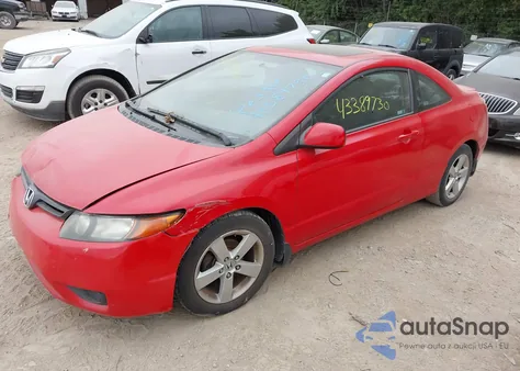 2007 Honda Civic Ex из США, поврежденный, VIN 2HGFG11857H510433